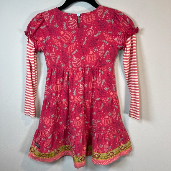 Matilda Jane Friends Forever Persephone Dress Pink Christmas Ornament FLAW Kid 6 - Picture 11 of 16